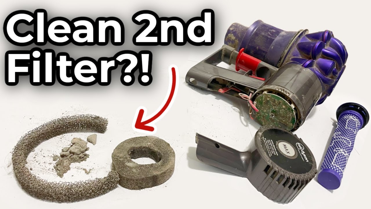 Как почистить второй фильтр пылесоса Dyson V6 – тот, о котором никто не знает.