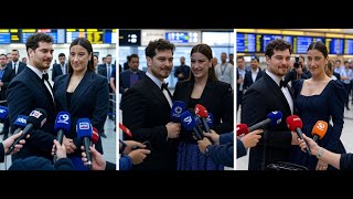 видео: По возвращении из Парижа Хазал сказала в аэропорту о Чагатае то, чего никогда раньше не говорила. картинка: По возвращении из Парижа Хазал сказала в аэропорту о Чагатае то, чего никогда раньше не говорила.