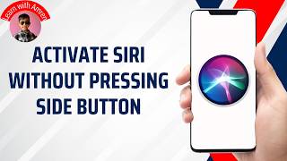 How To Activate Siri Without Pressing Side Button (Enable Siri)