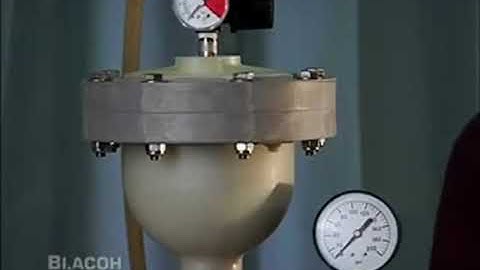 BLACOH Pulsation Dampeners for Air Operated Diaphragm Pumps