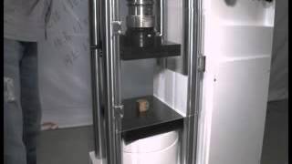 Manual Ball Screw Adjust Compression Testing Machine