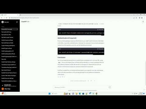pip install from