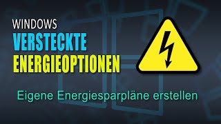 Hidden Windows Power Options  How To Enable Them