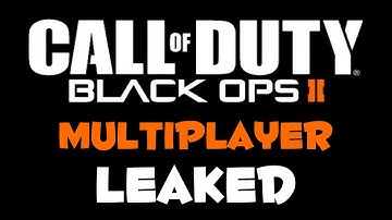 NEW! "Black Ops 2" MULTIPLAYER Info Leaked! - Create a Class 2.0 / Wager Match Game Mode!