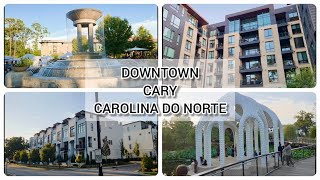 Downtown Cary Park & Apartments | Cary Regional Library | Thomas Brooks Park | Publix