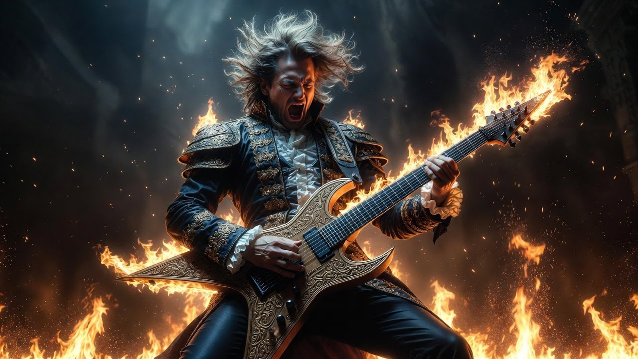 Epic Neoclassical Metal | Classical Shred Guitar Fury - YouTube
