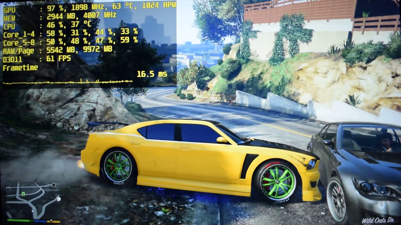Gta V 5 Fx 1060 6gb 8gb 1080p Test Youtube Gta V 5 Fx 1060 6gb 8gb 1080p Test Youtube