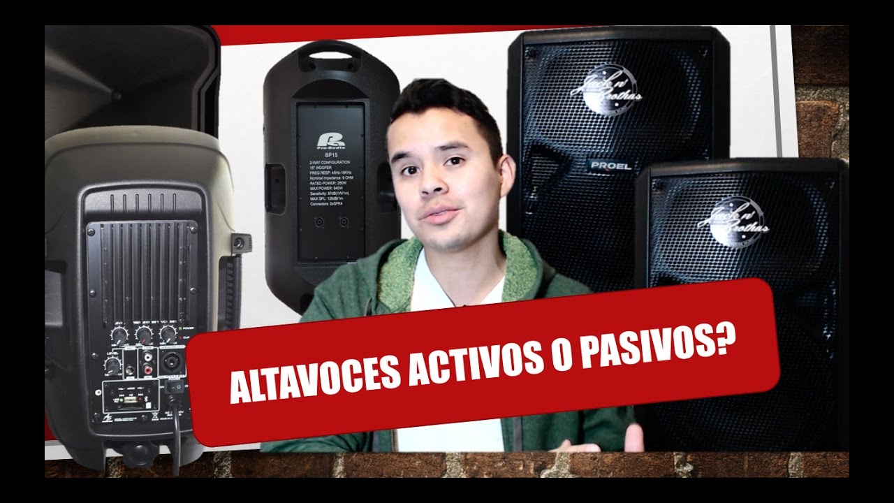 Comprar ALTAVOCES AUTOAMPLIFICADOS