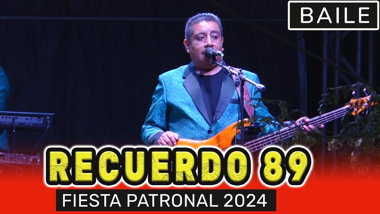 GRUPO RECUERDO 89 ● EN SAN VICENTE COATLAN - 2024  Baile de Feria Anual - 19 Enero P. #10