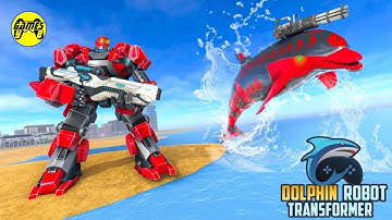 Dolphin Robot Transform Robot War Hero - Android Gameplay FHD