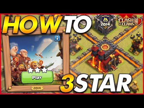 HOW TO 3 STAR THE 2014 CHALLENGE | 10 Years Of Clash - Clash Of Clans