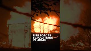 Logan wildfire forces evacuations near Utah State University