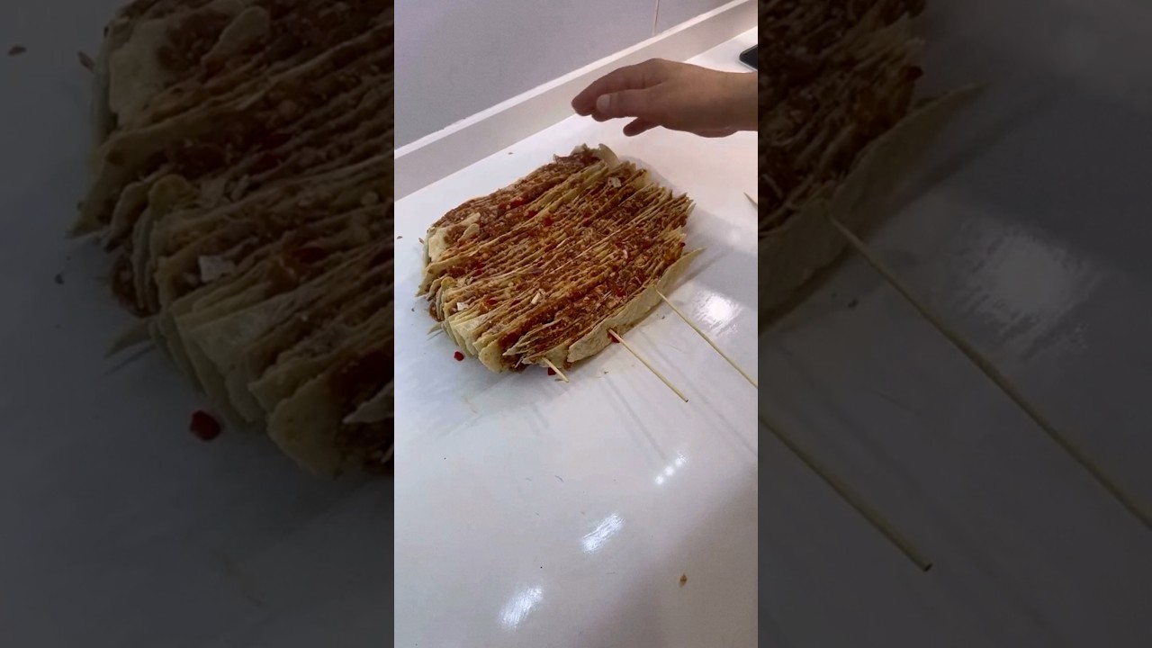 Yufka Kebabı Tarifi 😋 Dışı çıtır, içi yumuşacık! (Yufka Kebab Recipe)