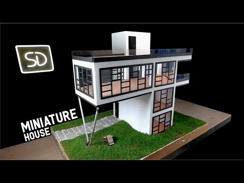 How to make a HOUSE IN CONCRETE - TOWER HOUSE #4