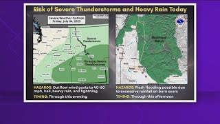 Flash flood watch extended for the Wapiti Fire burn area near Stanley