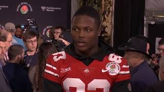 Details Terry McLaurin Rose Bowl Media Day Interview | Ohio State | Big Ten Football News