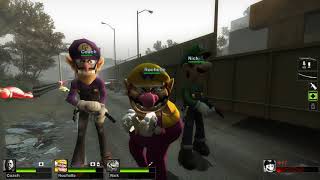 Left 4 dead 2 but it's earrape