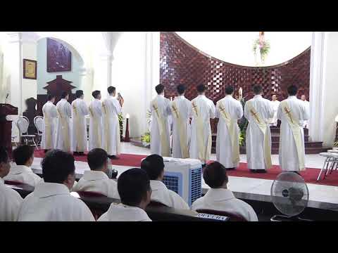 Video GIÁO PHẬN BẮC NINH: NGHI THỨC PHONG CHỨC LINH MỤC 2019 - youtube