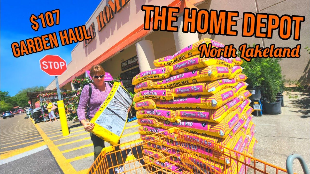 Garden Center The Home Depot North Lakeland YouTube