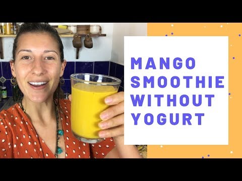 mango-smoothie-without-yogurt-|-ayurvedic-recipes-|-clareminded