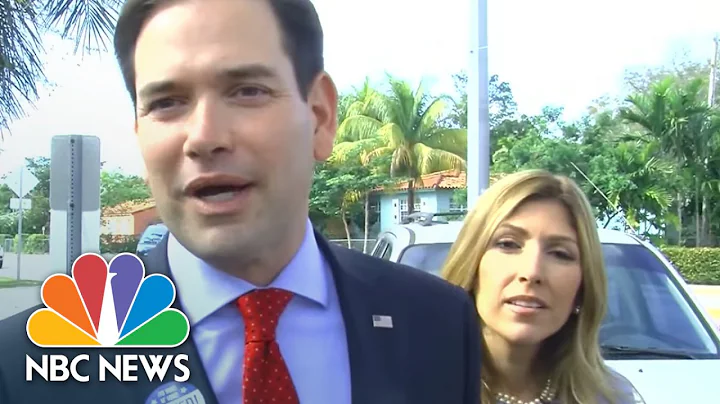 Marco Rubio And Wife Cast Ballots In Florida Prima...