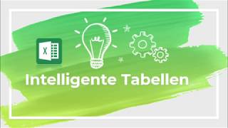 : Excel Intelligente Tabellen