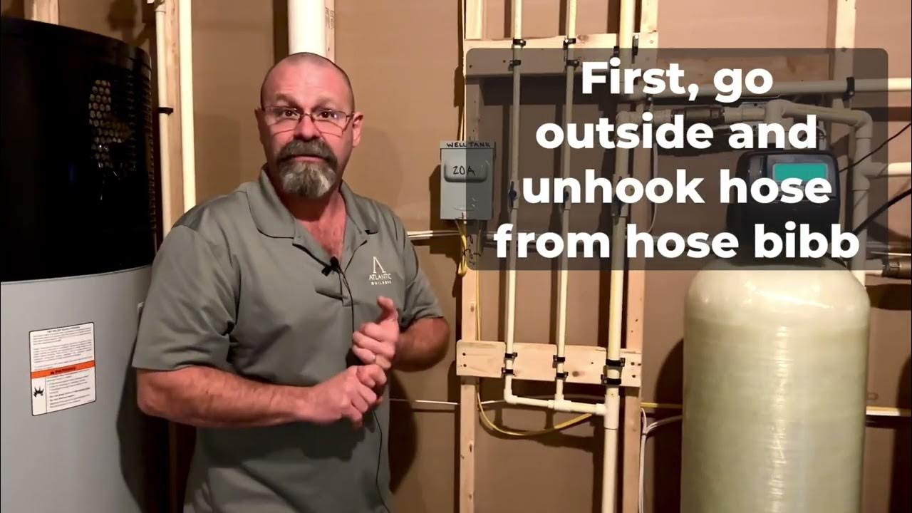 Atlantic Builders' Customer Care How To Winterize Hose Bibbs YouTube