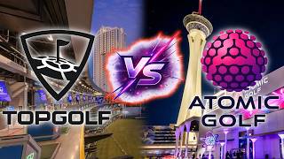 Topgolf vs Atomic Golf Las Vegas - Which One Is Actually Worth It?