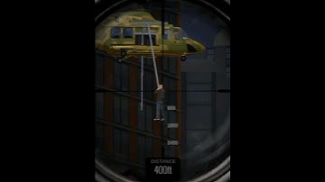 Shoot Down The Helicopter Sniper 3D Assassin Gameplay | #shorts