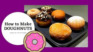 Easy Fried Donut Recipe! 5 filling flavours!