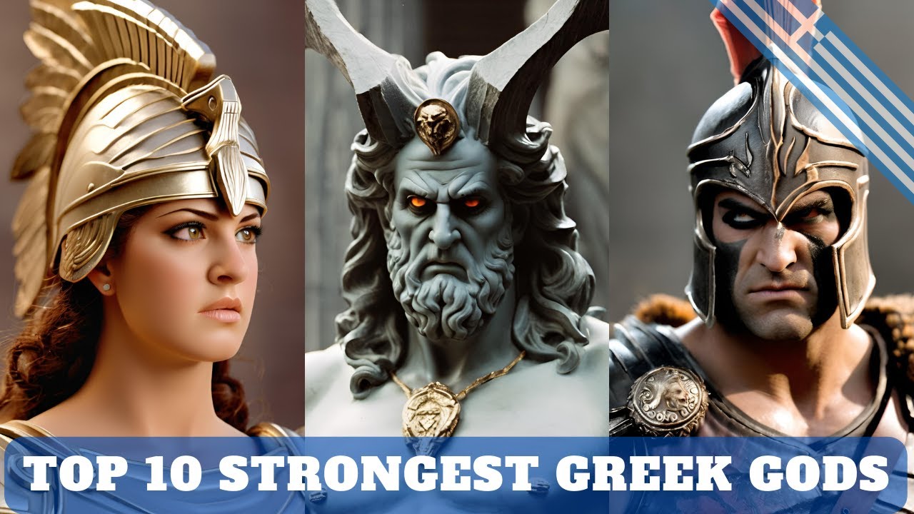 Top 10 Strongest Greek Gods - YouTube