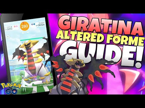HOW TO EASILY BEAT GIRATINA ALTERED FORME in Pokémon GO!