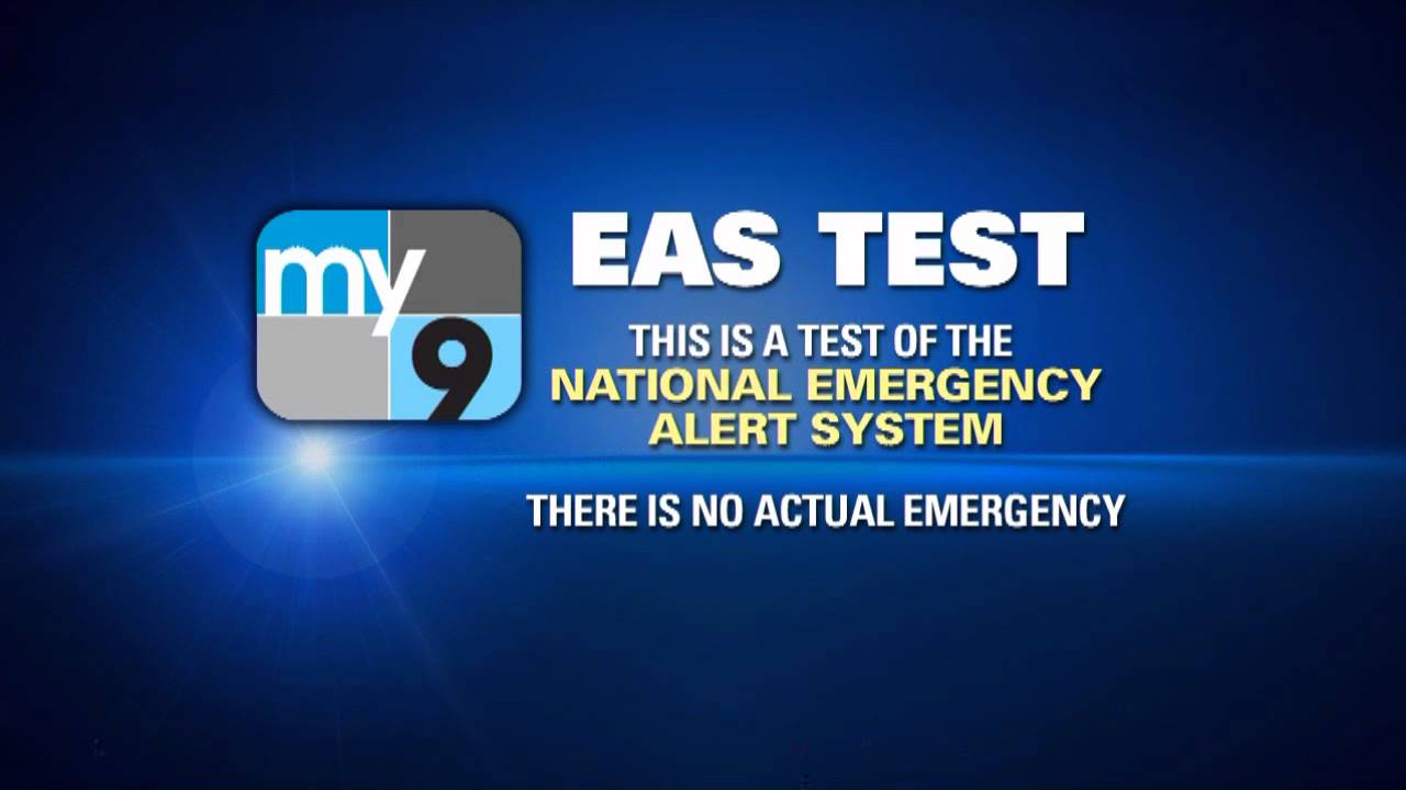 Nationwide EAS Test! YouTube