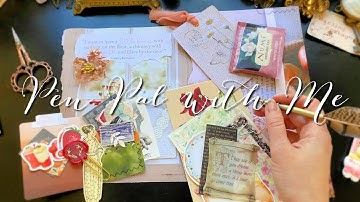 Aesthetic Pen Pal with Me 💌 Turn Magazine Pages into Happy Mail Letters | Snail Mail Tutorial 🐌