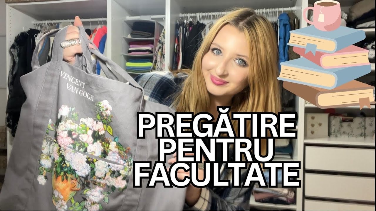 Pregătire pentru facultate | Ce se află în geanta mea de facultate | Patricia Medeea