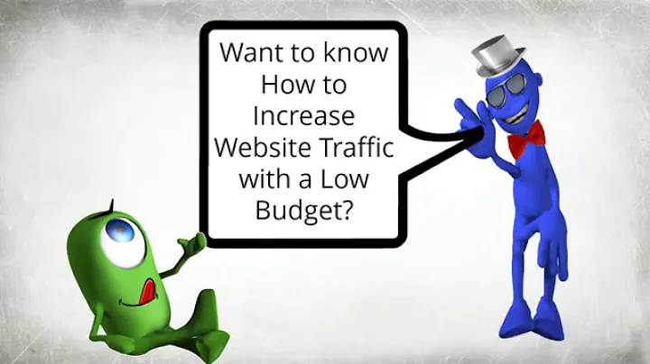 how to increase website traffic with a low budget