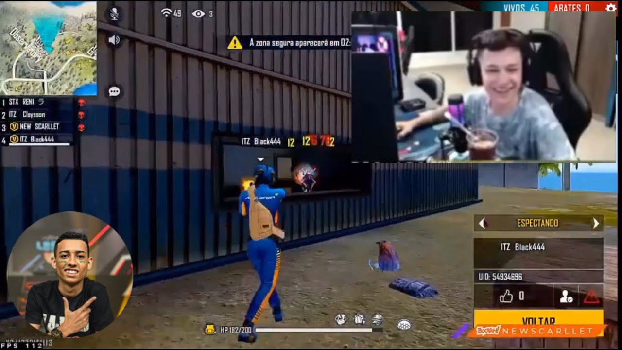 BLACK IMPRESSIONA TWO9 e BAK após LEVAR SQUAD da LOS de MINI UZI😱