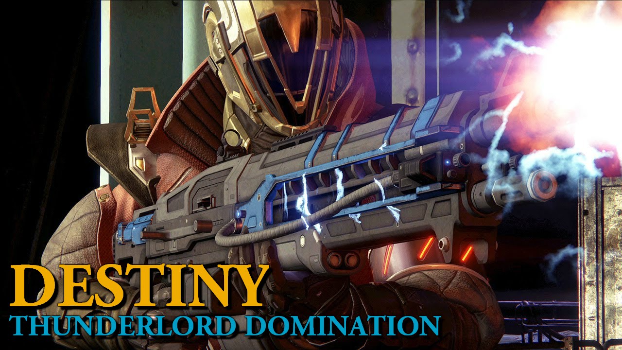 Destiny PvP Gameplay -  Thunderlord DOMINATES! Best Exotic Machine Gun?