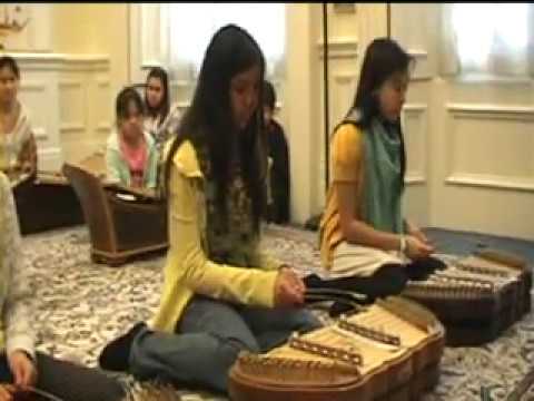 Jin Ram Pad (ซ้อมขิมหมู่เพลงจีนรำพัด) at the Royal Thai Embassy in London on 15 March 2008