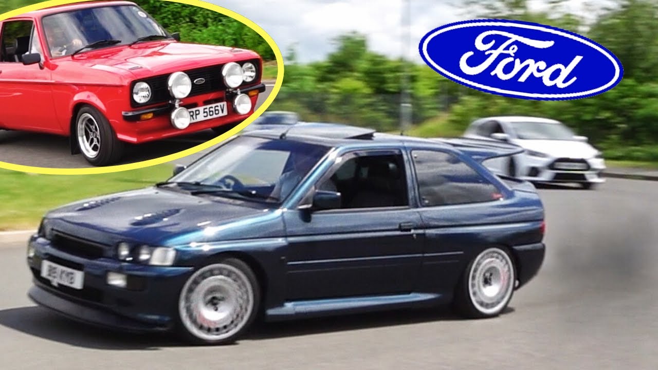 Cars Leaving FORD NATIONALS 2024 British Motor Museum Gaydon