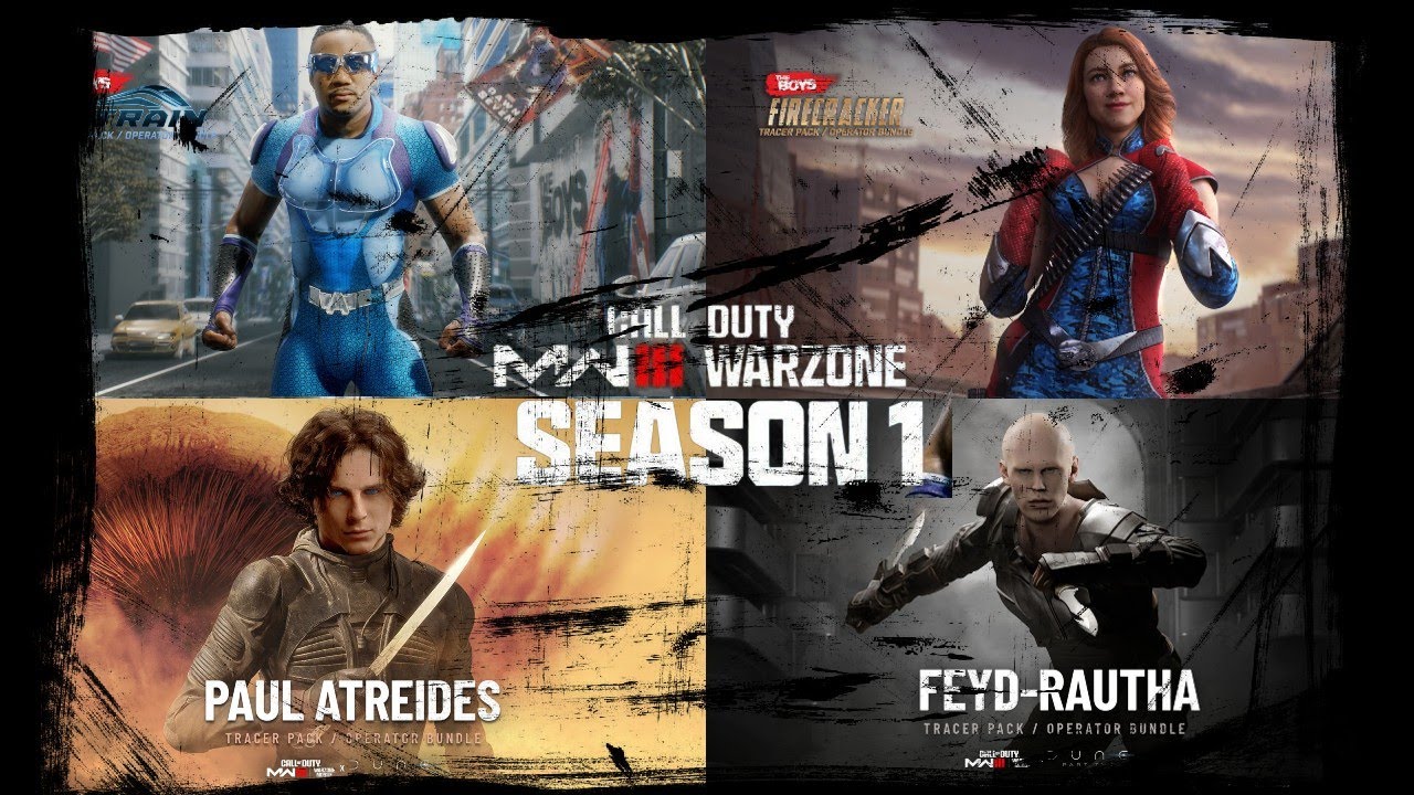 Call Of Duty MW3 Season 1 New Bundles