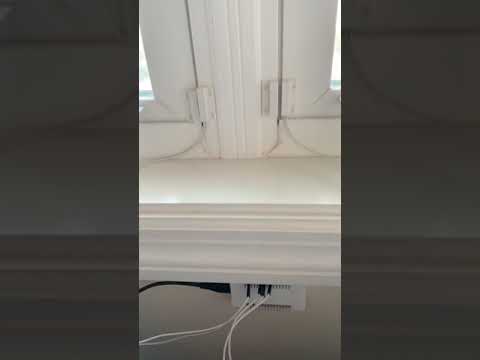 Magnetic Reed sensors controlled by NodeMCU