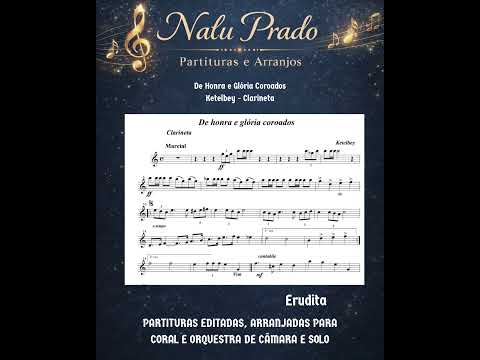 De Honra e Glória Coroados — Clarineta