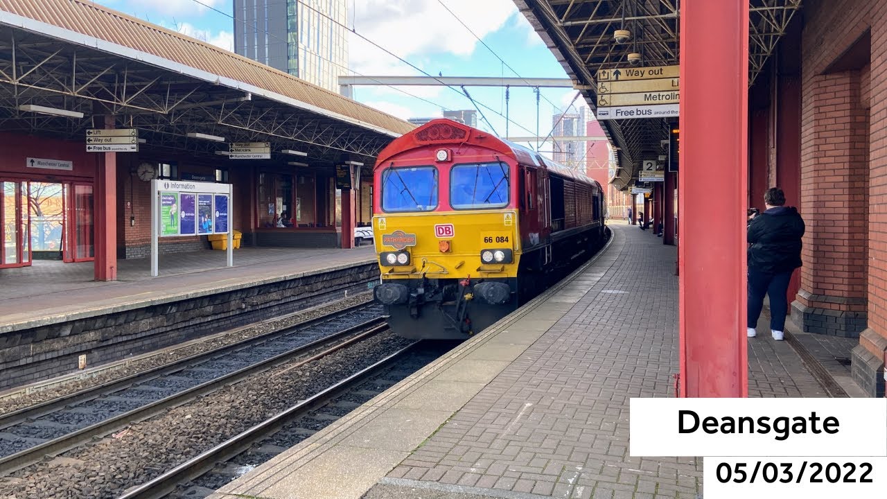 Trains at Deansgate, Manchester (05/03/2022) YouTube