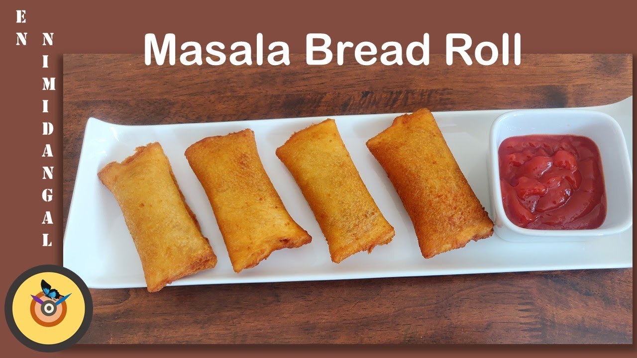 Masala Bread Roll மசாலா பிரட் ரோல் Cheese Bread Roll Evening snacks recipe Crispy Bread