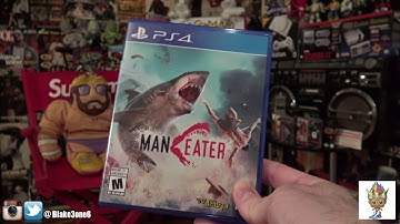 MANEATER PS4 Unboxing