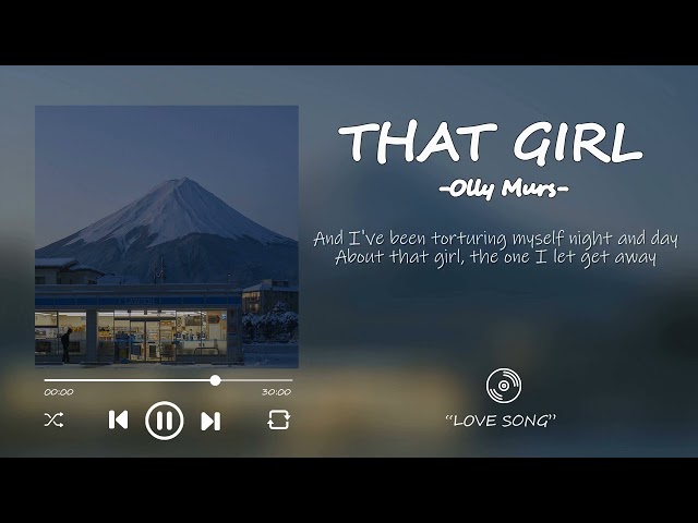 Olly Murs – That Girl Lyrics class=