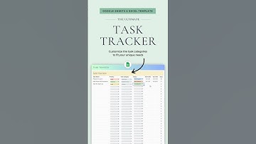 To-Do List Template Spreadsheet Google Sheets & Excel Template #shorts #todolist #productivity