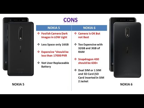 Cons Of Nokia 5 And Nokia 6 free videos download online