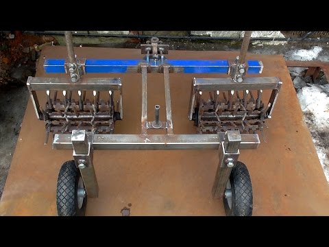 Самодельные ЕЖИ-КУЛЬТИВАТОРЫ для мотоблока./ Homemade hedgehogs for motoblock.